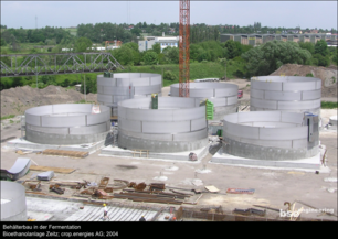 Behälterbau Fermentation Bioethanolanlage Zeitz crop.energies AG